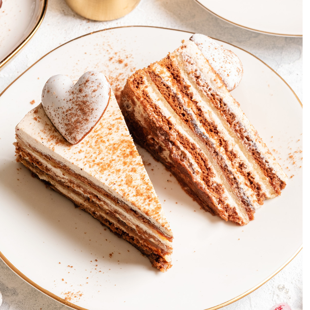 Perníkový dort kousek OLLIES